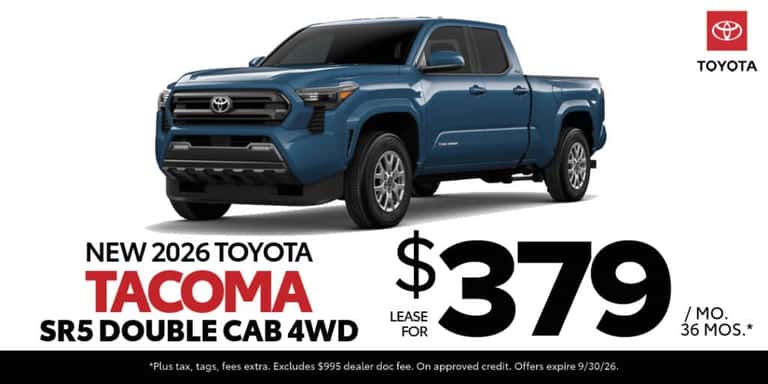 <b>2026 TACOMA SR5 4x4</b>