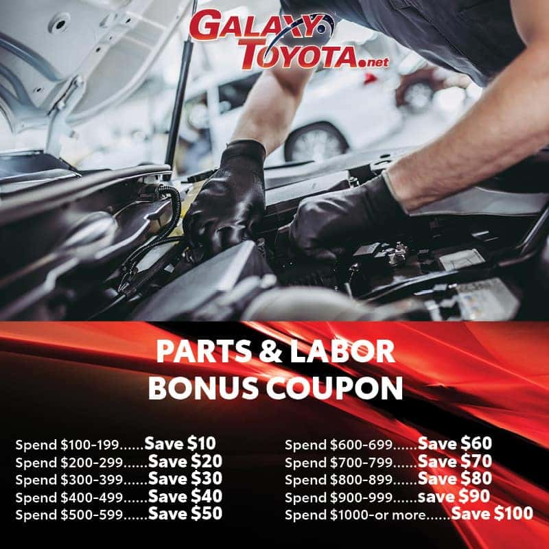 Toyota Service Specials Coupons In Eatontown | Galaxy Toyota