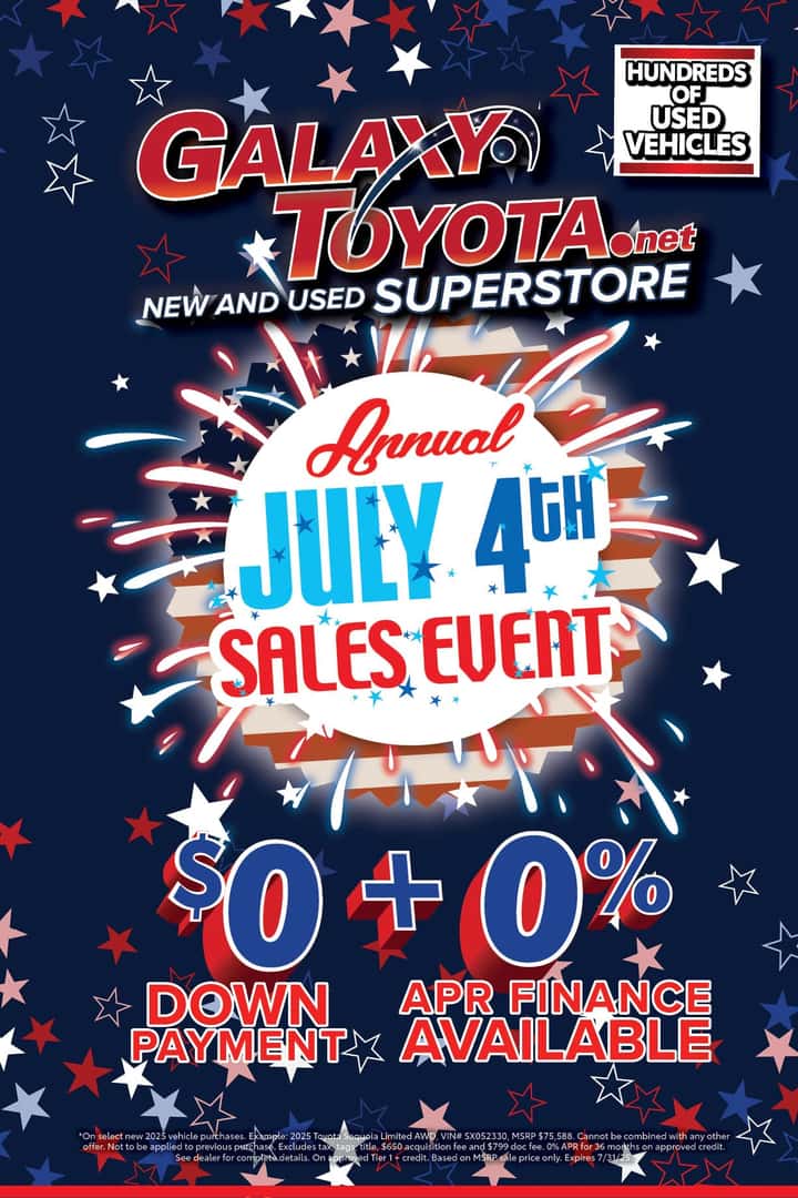 Sales Event | Galaxy Toyota