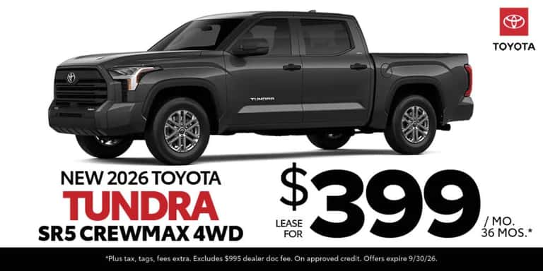 <b>2026 TUNDRA SR5 4WD</b>