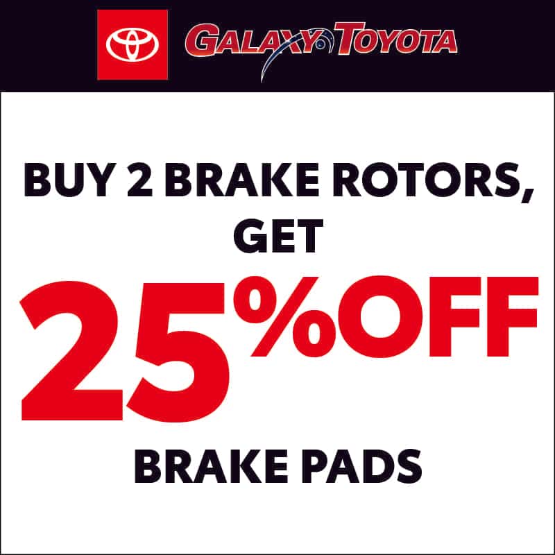 2 brake rotors