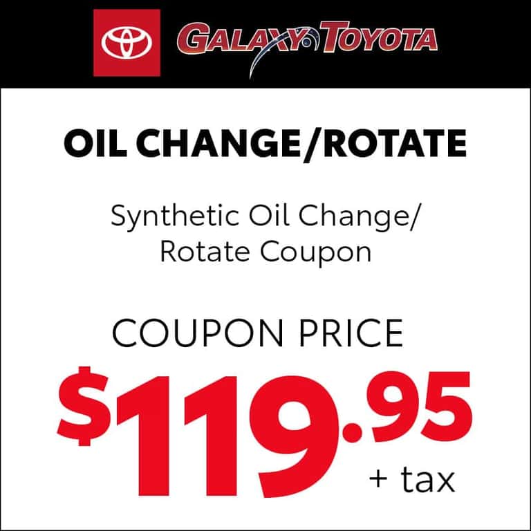OIL CHANGE/ROTATE