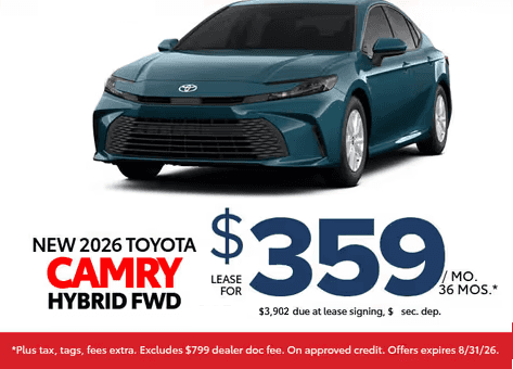 <b>New 2026 Camry LE FWD</b>