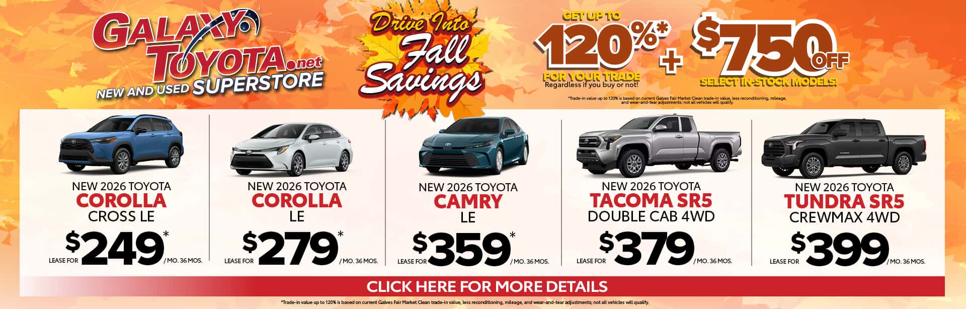 fall savings