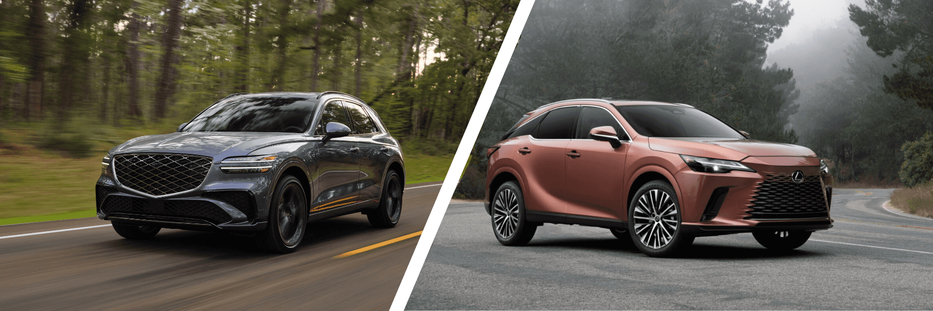 2026 Genesis GV70 vs 2026 Lexus RX 350