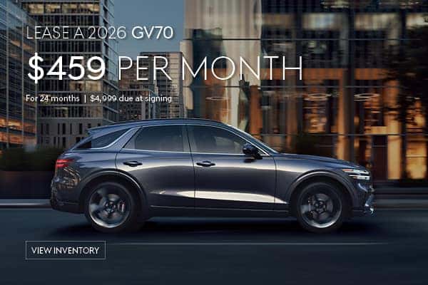 GV70 Lease Offer
