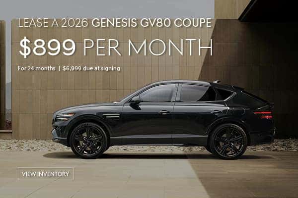 GV80 Coupe Lease Offer