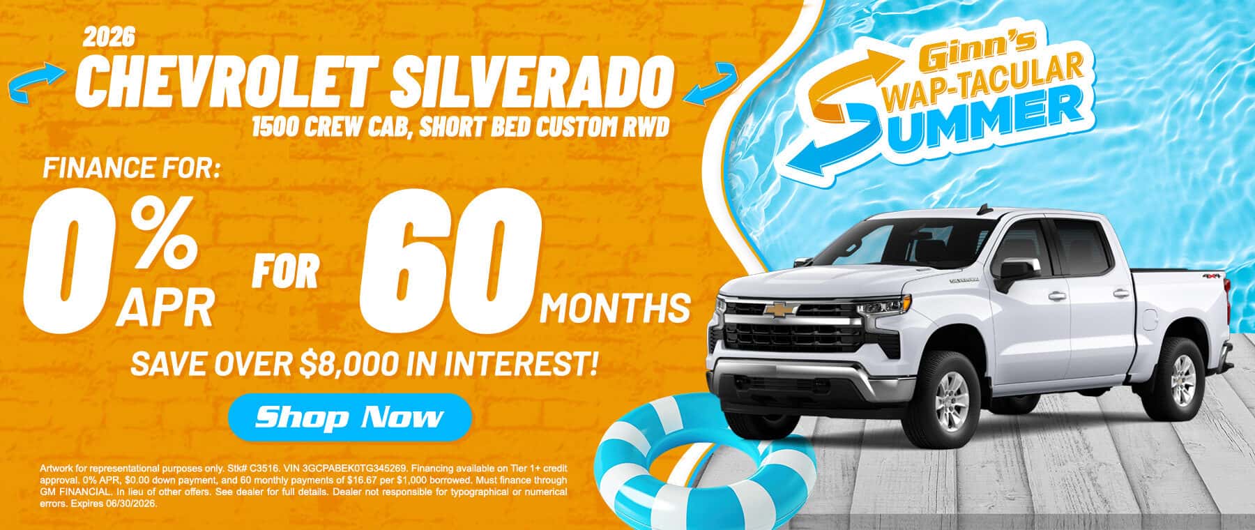 Chevy Silverado offer