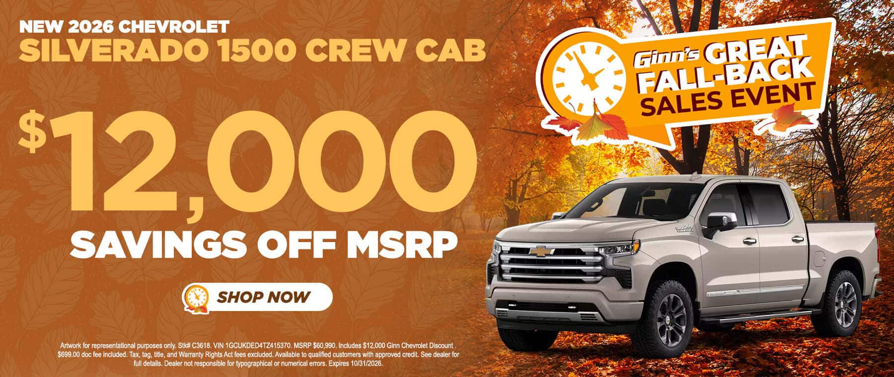 Chevy Silverado offer