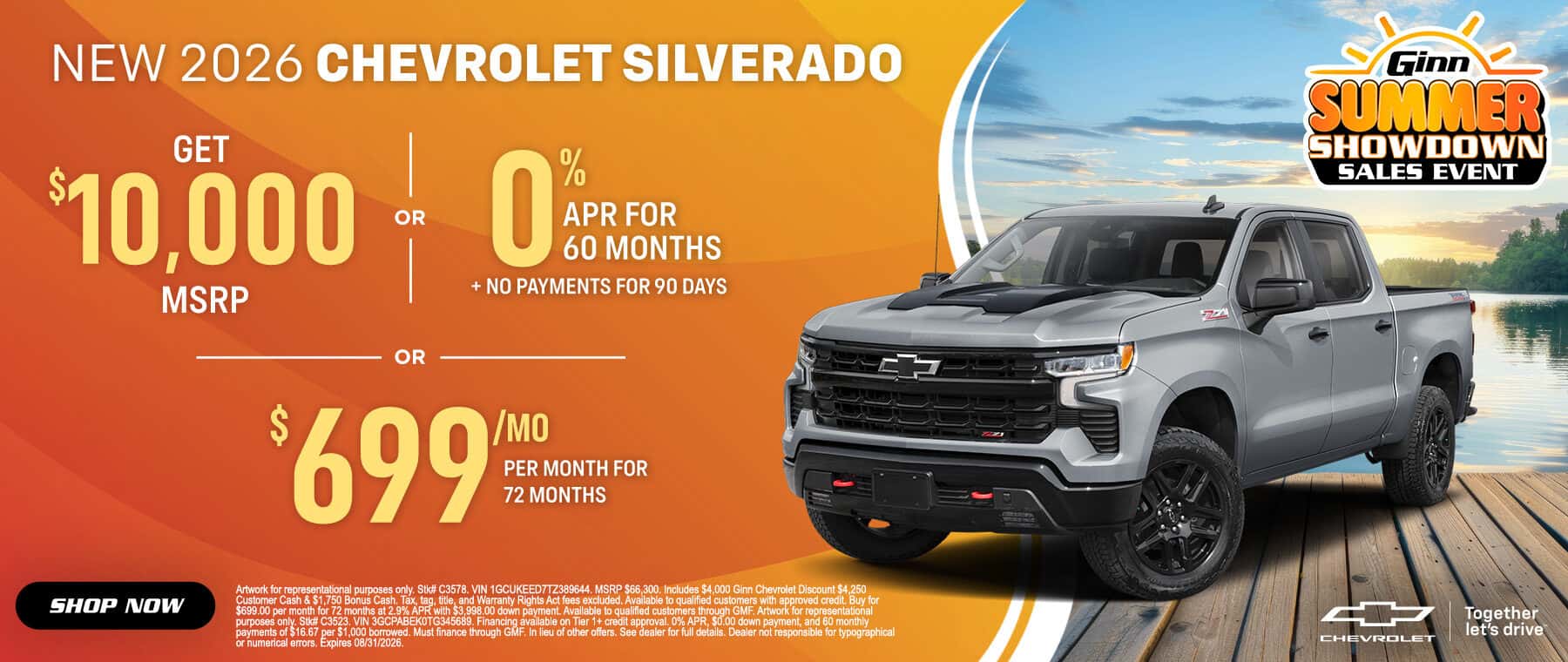 Chevy Silverado offer