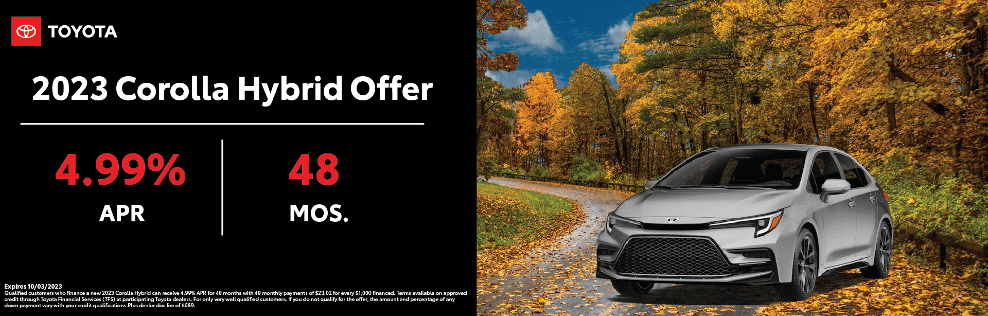 Oct Corolla Hybrid – Glen