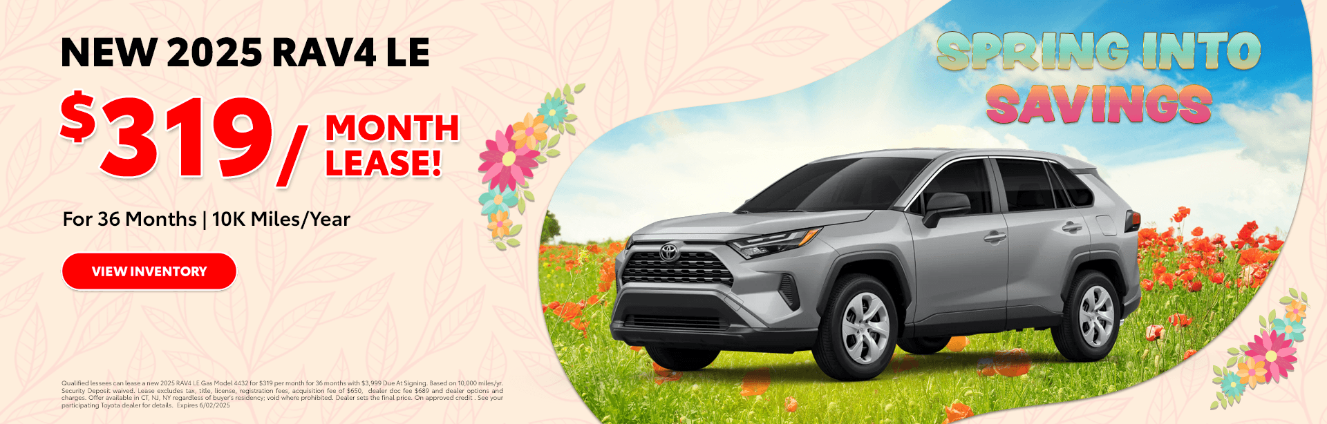 NEW 2025 RAV4 LE