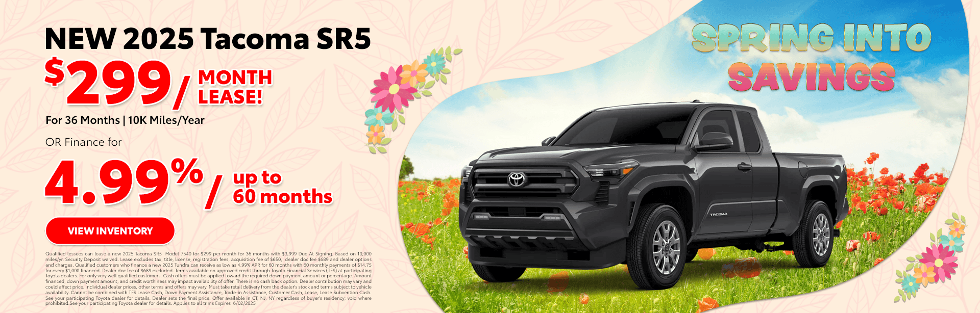 NEW 2025 Tacoma SR5
