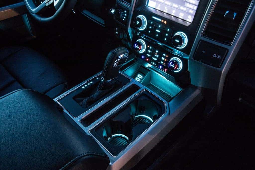2018 Ford F-150 ambient lighting