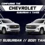Suburban and Tahoe Differences | Grand Prairie, TX