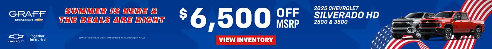 Graff-Chevrolet—Jul-25—Monthly-Offers—Silverado-HD—1600×160–1-