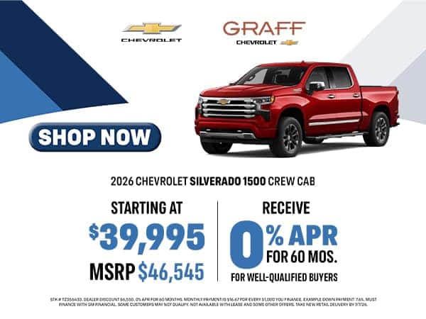 2026 Chevrolet Silverado Crew Cab