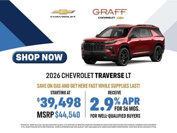 2026 Chevrolet Traverse LT
