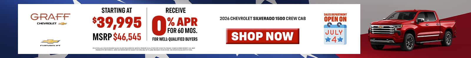 Graff-Chevrolet—July-26—Offers—Silverado-1500-Crew-Cab—1600X200
