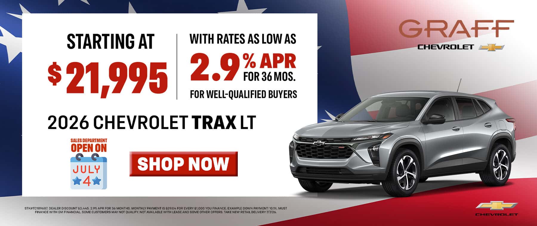 Graff-Chevrolet—July-26—Offers—Trax—1800×760