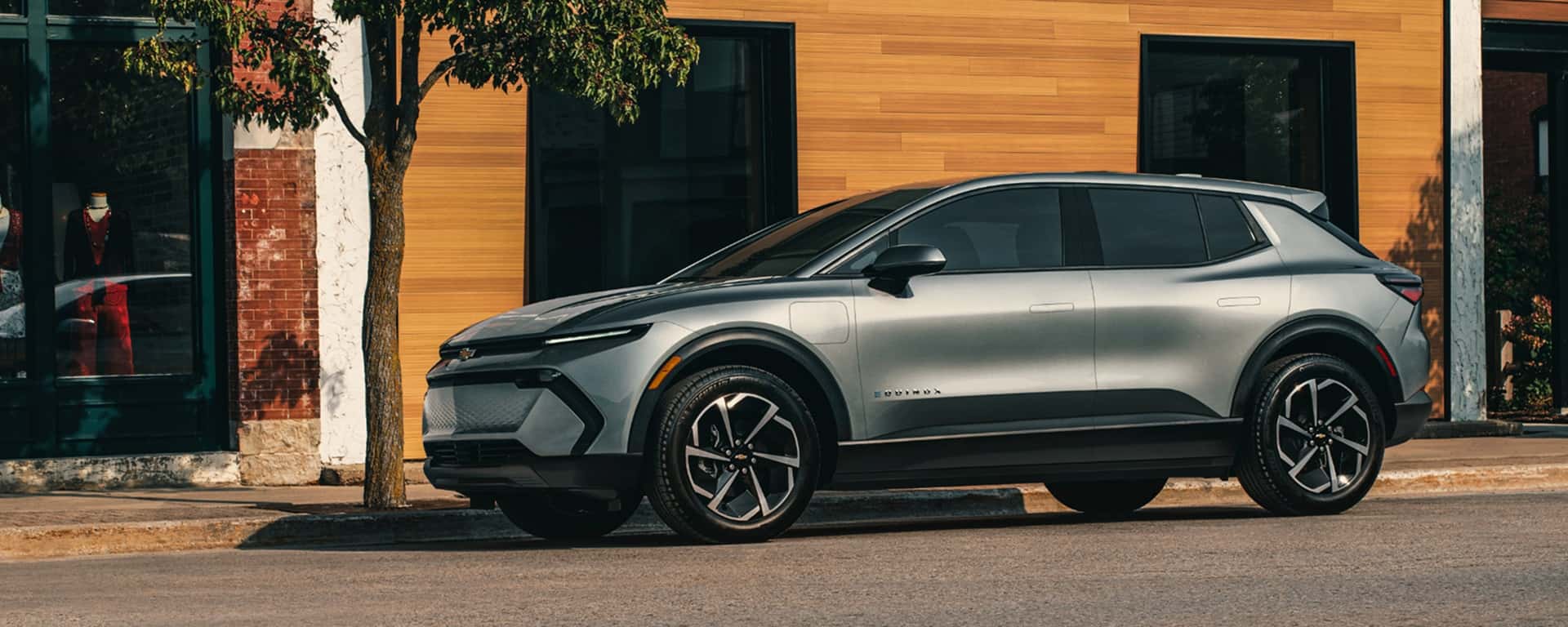 Chevrolet Equinox EV exterior view in Grand Prairie Texas