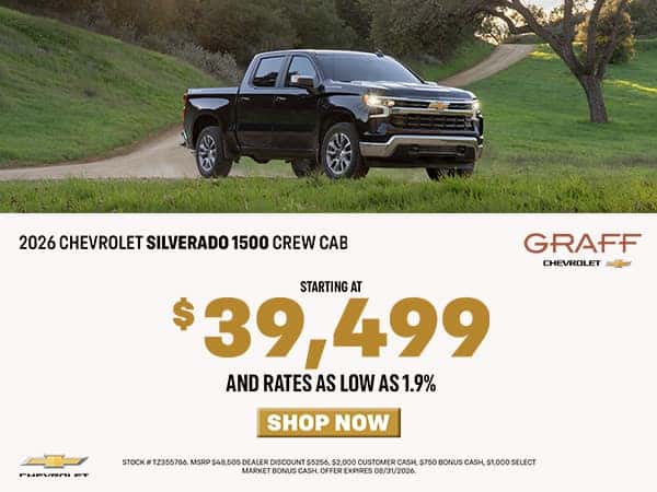 2026 Chevrolet Silverado 1500 Crew Cab
