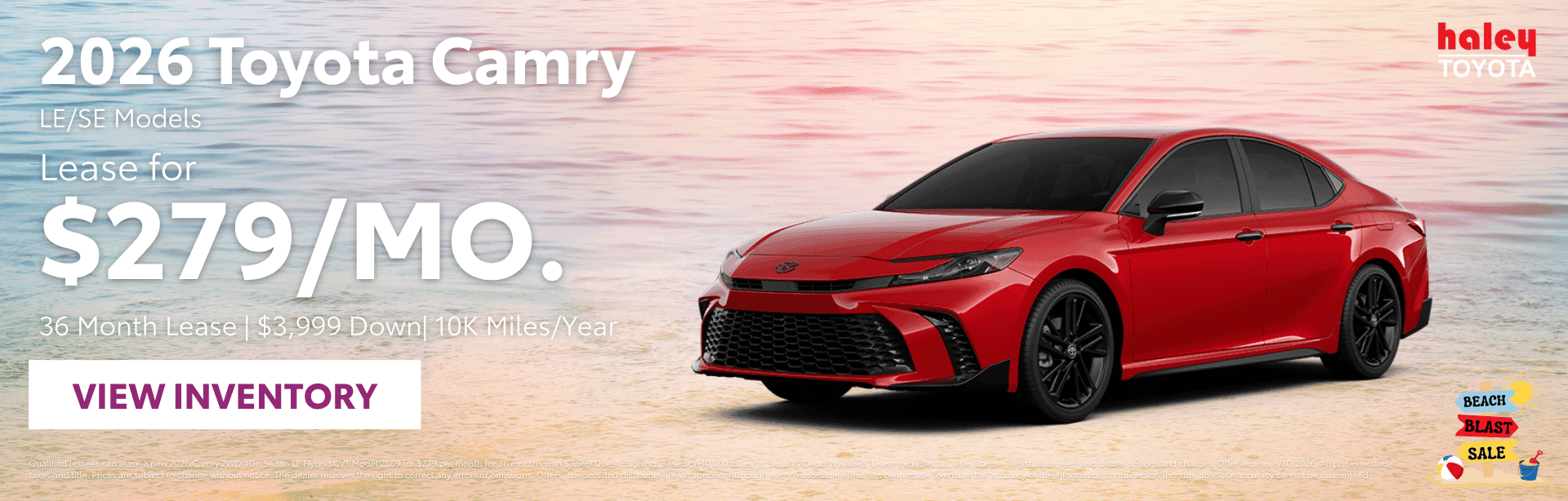 Camry Lease