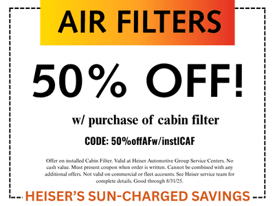Summer 2025 - Air Filters