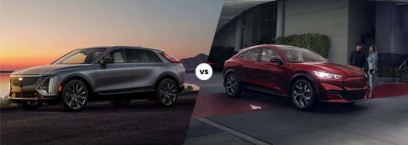 Cadillac Lyriq vs. Ford Mach-E
