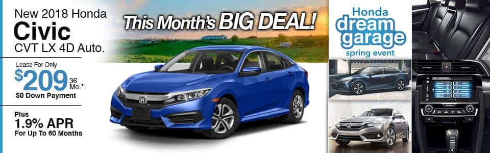 New Honda Civic Lease Special at Honda Barn New Honda Civic Lease Special at Honda Barn