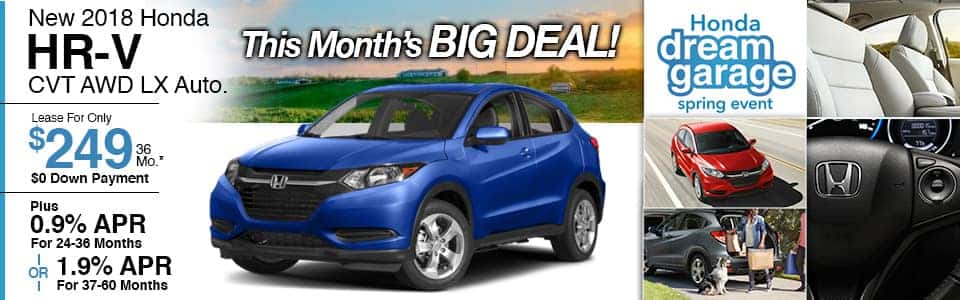 New Honda HR-V Lease Special at Honda Barn New Honda HR-V Lease Special at Honda Barn