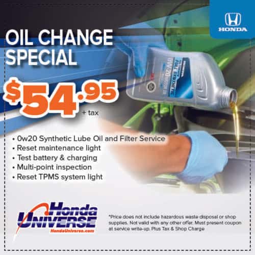 Auto Service Specials | Honda Universe near Freehold