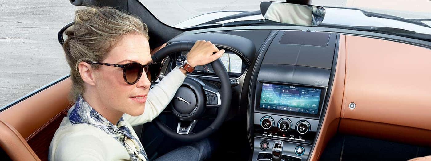 jaguar f type r convertible interior