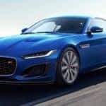 2021 Blue Jaguar F-Type