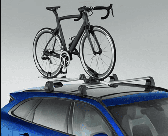 F pace best sale bike rack