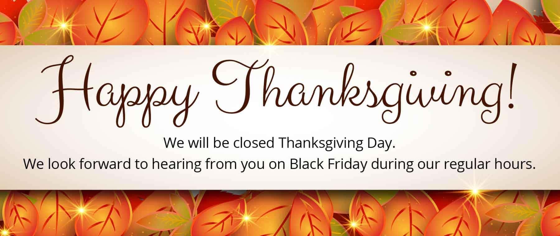 Happy Thanksgiving
