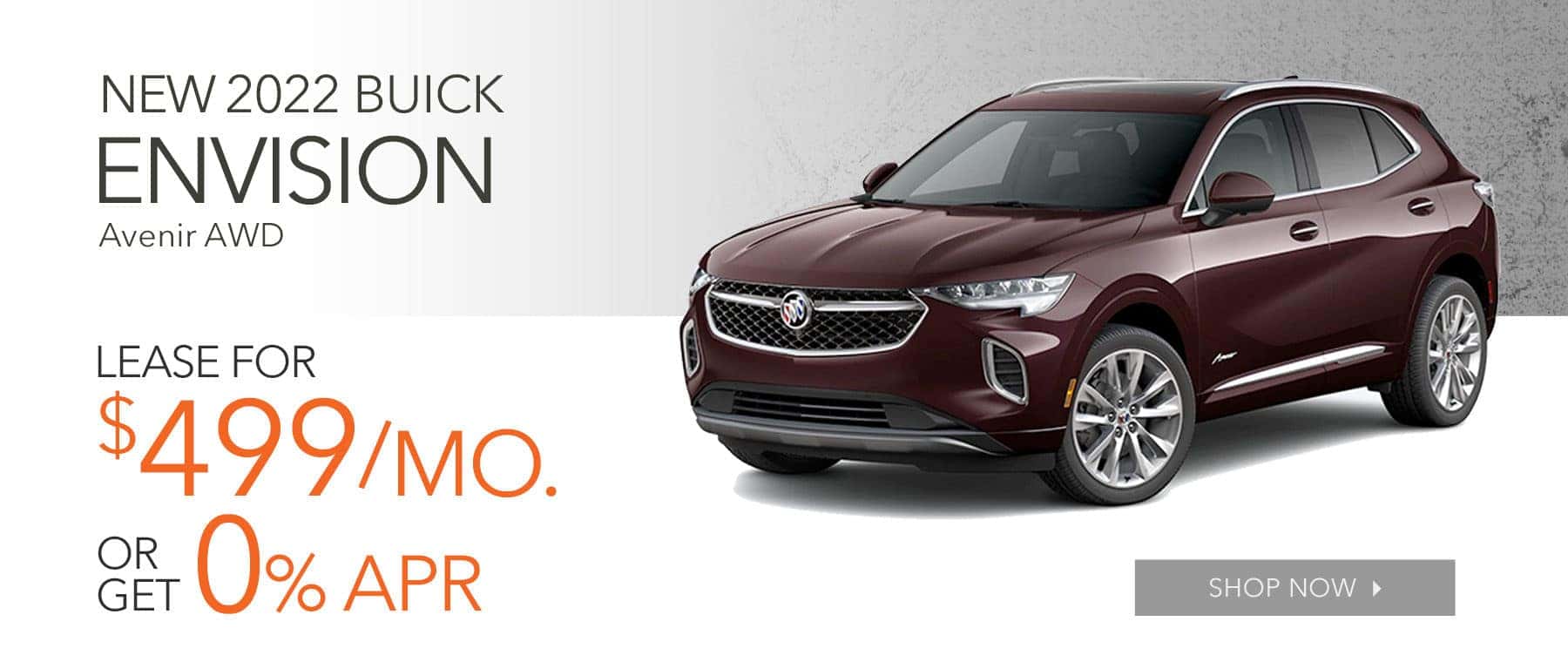 New 2022 Buick Envision Avenir AWD