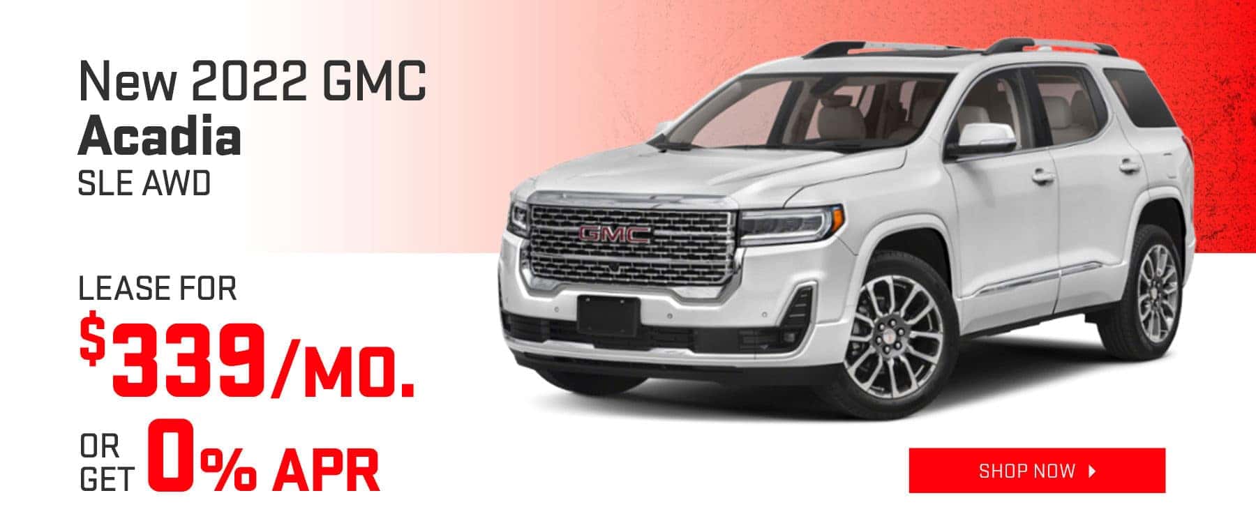 New 2022 GMC Acadia SLE AWD