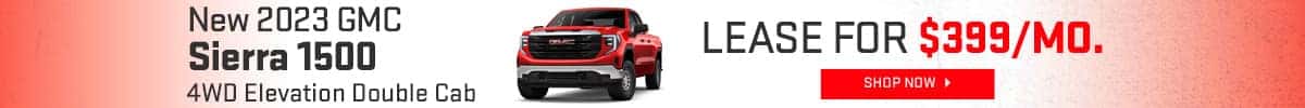 Lease a New 2023 GMC Sierra 1500 4WD Elevation Double Cab for $399/mo