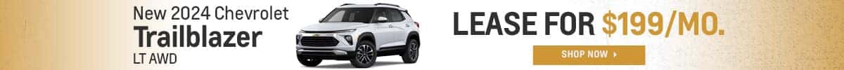 Lease a New 2024 Chevy Trailblazer LT AWD for $199/mo