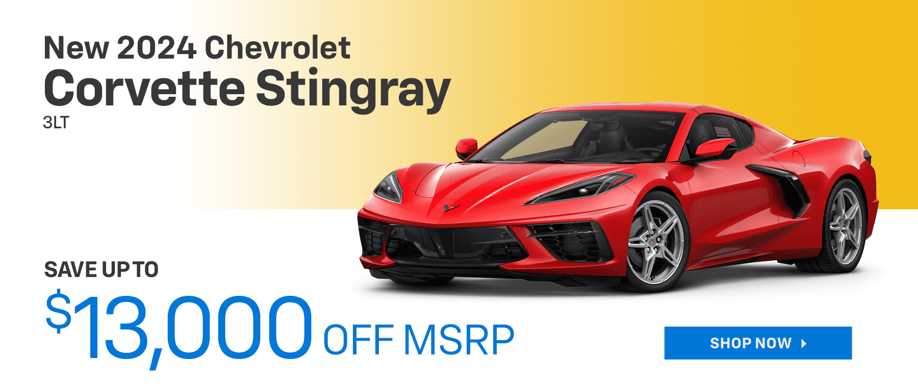 New 2024 Chevy Corvette Stingray 3LT