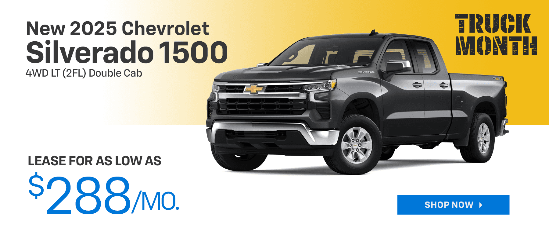 New 2025 Chevrolet Silverado 1500 4WD LT (2FL) Double Cab