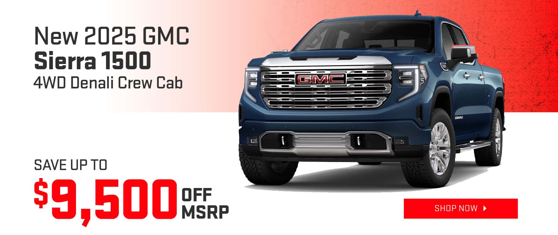 New 2025 GMC Sierra 1500 4WD Denali Crew Cab