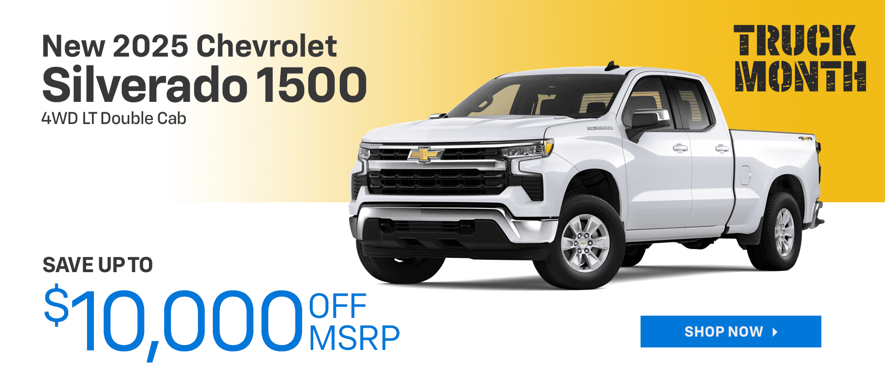 New 2025 Chevrolet Silverado 1500 4WD LT Double Cab