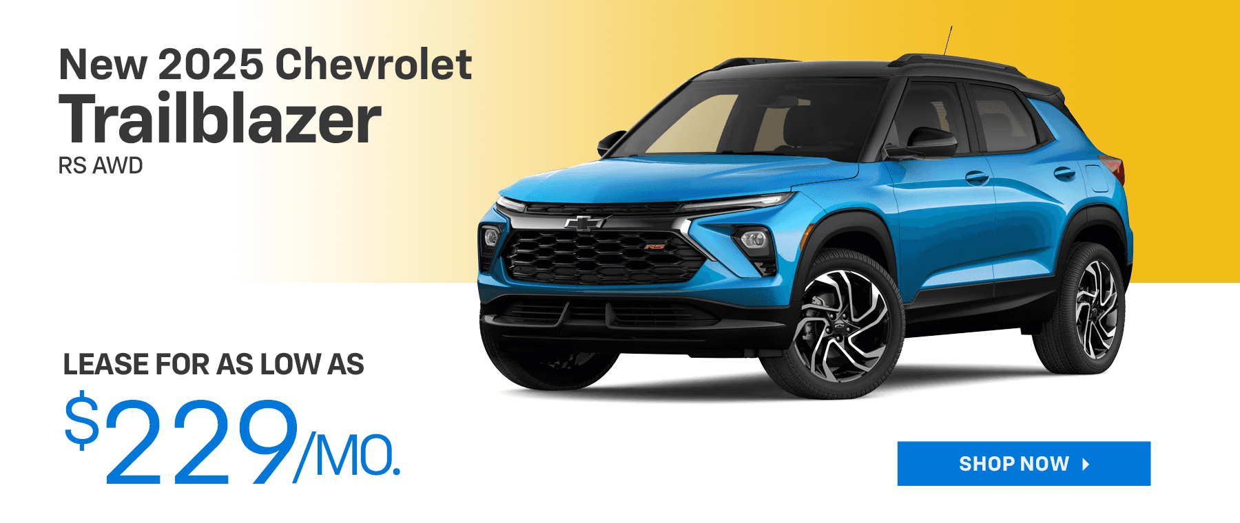 New 2025 Chevrolet Trailblazer RS AWD