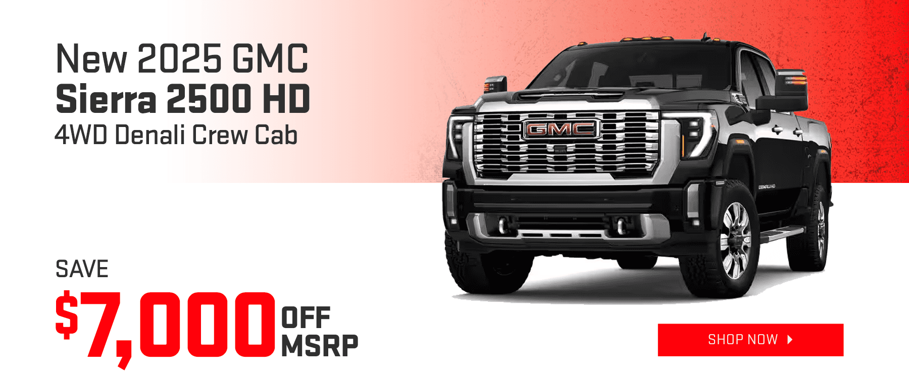 New 2025 GMC Sierra 2500 HD 4WD Denali Crew Cab