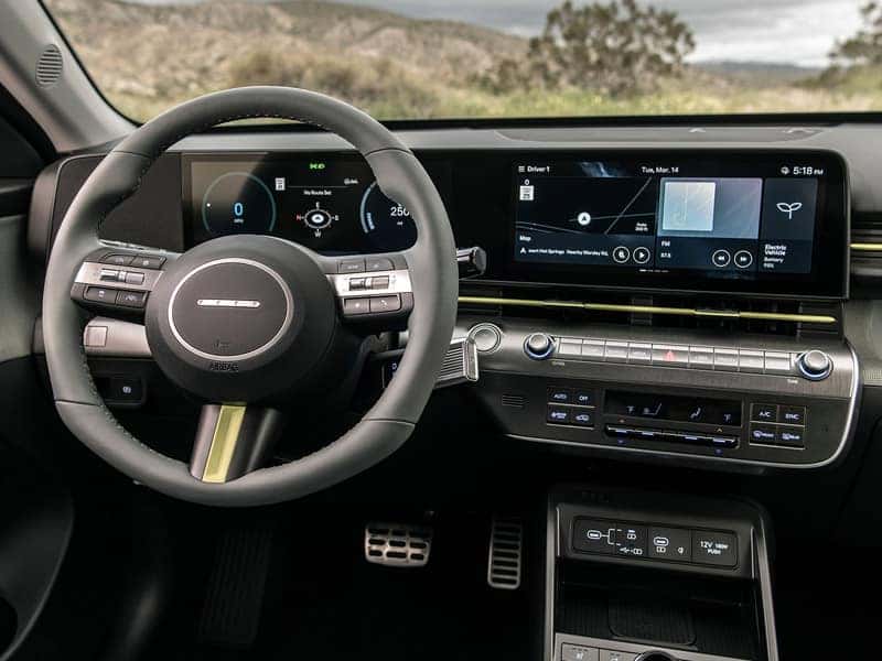 2025 Hyundai KONA Electric Interior Comfort Features and Technology