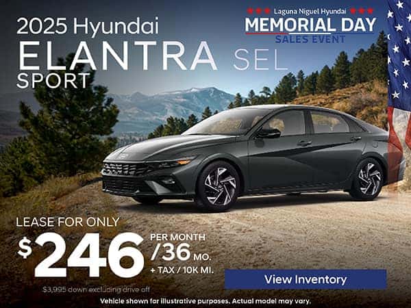 The 2025 Hyundai Elantra SEL SPORT