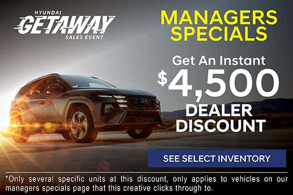 Manager's Specials