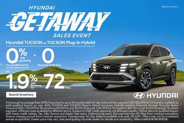 2026 HYUNDAI TUCSON or Tucson Plug-in-Hybrid
